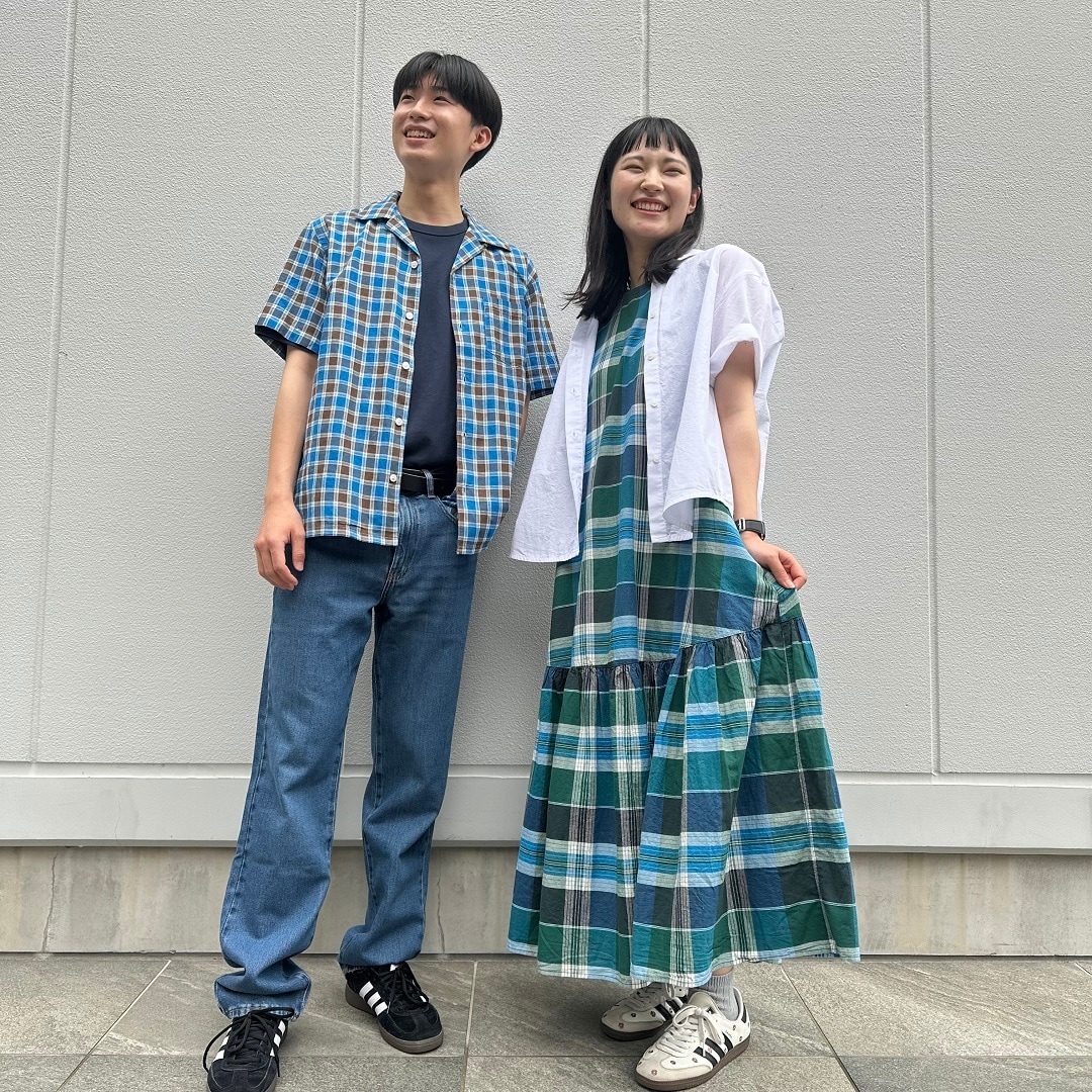 アミュプラザ鹿児島】鮮やかなマドラスチェックで夏をカラフルに